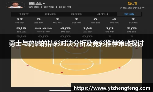 勇士与鹈鹕的精彩对决分析及竞彩推荐策略探讨